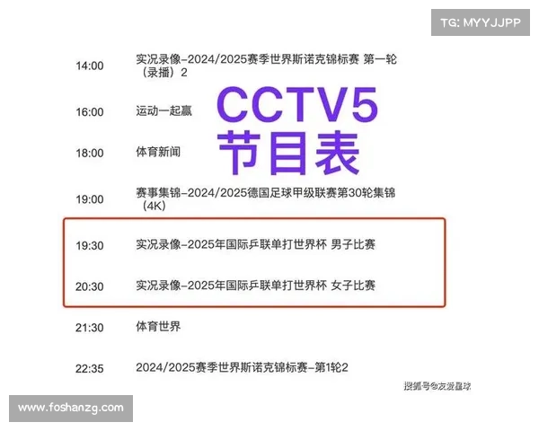 cctv乒乓直播